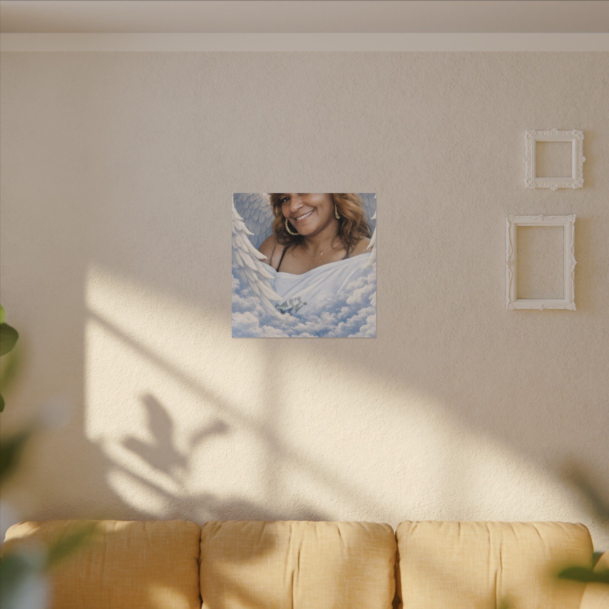 Matte Canvas,  Customizate Your Own Square Stretched, 0.75" (Multi-Size)