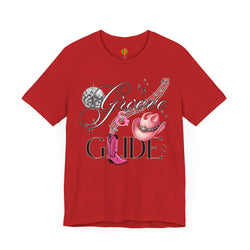 Groove and Glide Graphic Tee - Unisex Short Sleeve T-Shirt for Music Lovers
