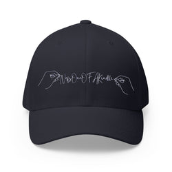 Nefs One Of A Kind Hand-Embroidered Closed-Back Cap, Casual Gift for Him or Her, Trendy Accessories for Everyday Wear