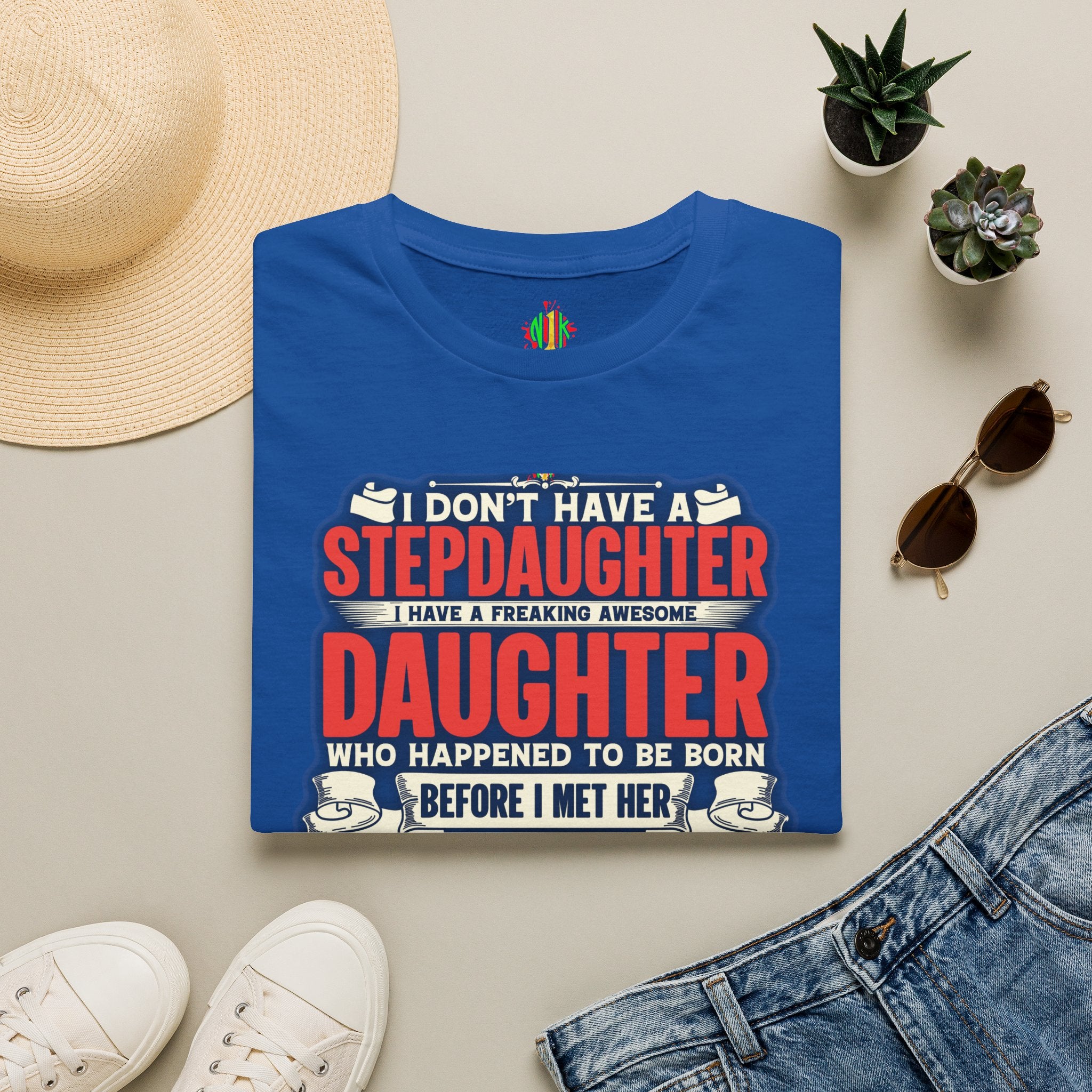 The love of a stepdaughter from a Stepfather Short Sleeve Tee