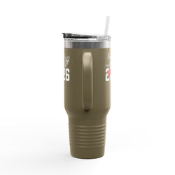 2026 Insulated Travel Mug, 40oz, Stylish Drinkware for On-the-Go, Ideal for Graduations, Hot & Cold Beverages, Outdoor Adventures