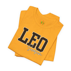Leo Season Unisex Jersey Tee, Horoscope Shirt, Astrology Gift, Birthday Wear, Zodiac Fashion, Personalized Astrology Apparel