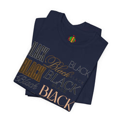 Black Text Unisex Tee, Casual Graphic T-Shirt for Fashion Lovers, Perfect Gift for All Occasions, Streetwear Style, Trendy Top
