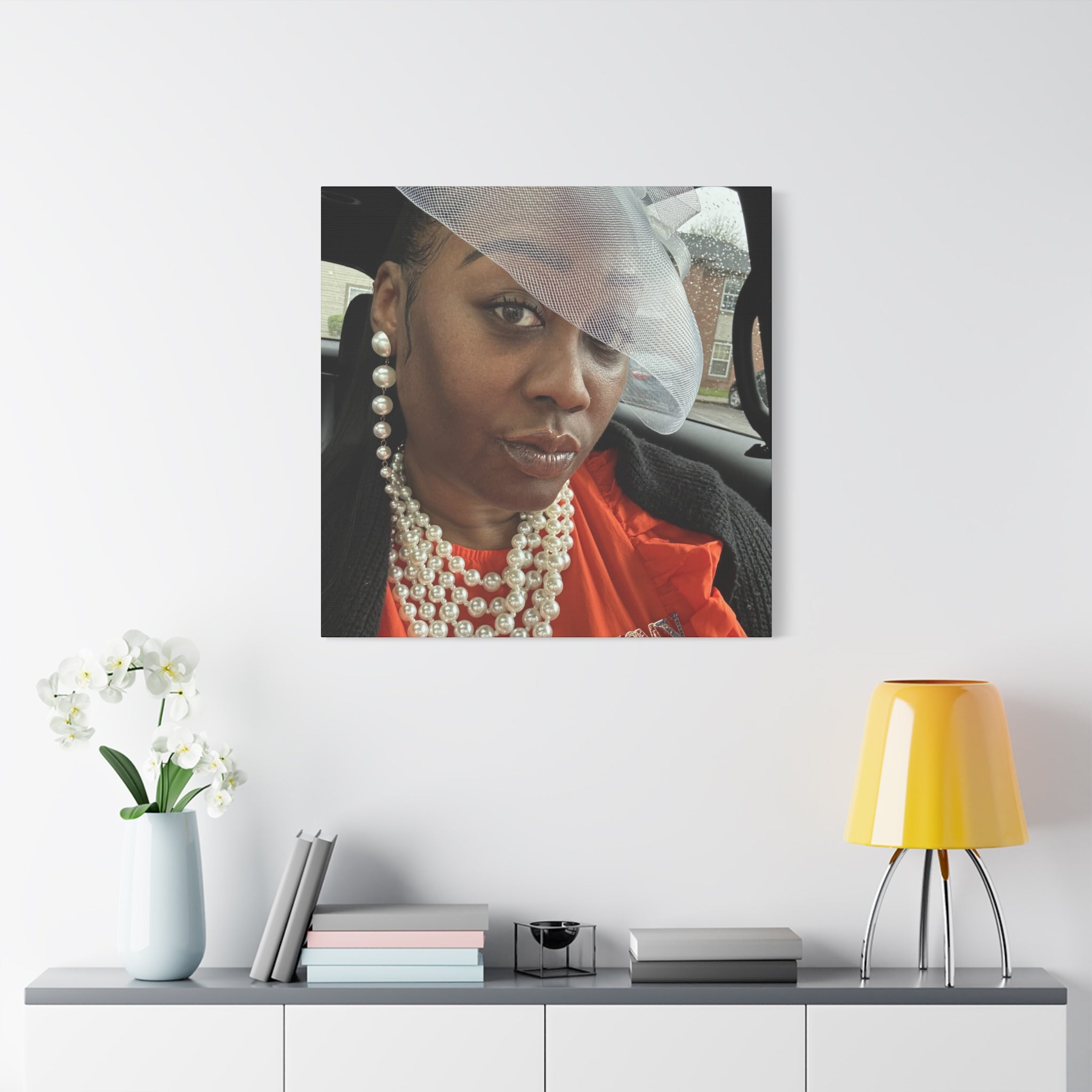 Personalize with your Photo Canvas Print — Square  Matte Wall Art (1.25")
