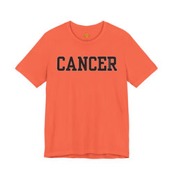 Cancer Zodiac Sign Unisex Tee, Support Cancer Patients, Gift for Loved Ones, Birthday, Comfortable Casual Wear