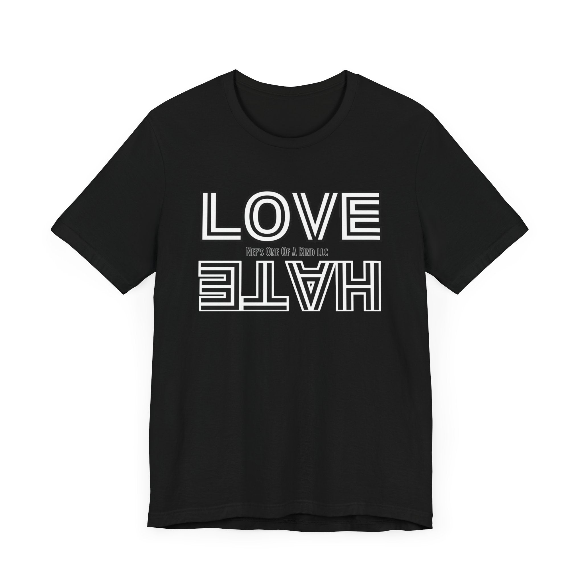 Love / Hate Short Unisex Sleeve Tea