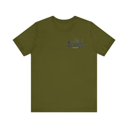 His Bonnie to Her Clyde Valentine Casual Soft Unisex Jersey Crew Neck Short Sleeve Tee Express Delivery available