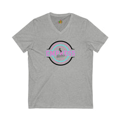 Empowered Empress Status V-Neck Tee for Confident Women, Casual Wear, Sister Gift, Affirmation Clothing, Self-Love Tee, Feminine Fashion