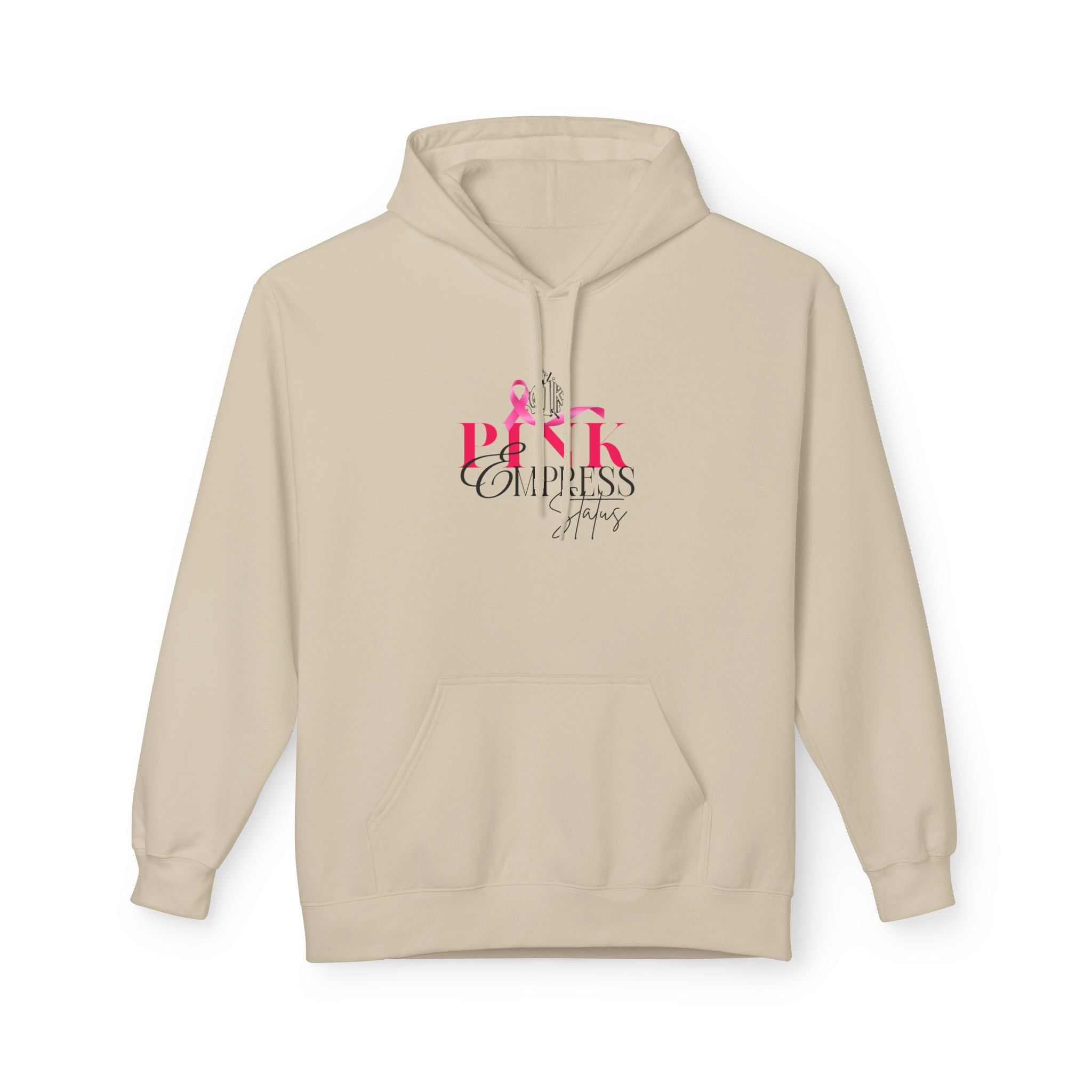 N1K Empress Status Pink Ribbon Breast Cancer Awareness Hoodie — PINK Breast Cancer Support Pullover