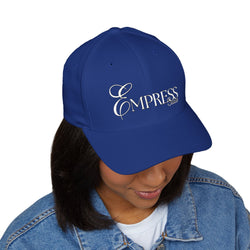 Empress Status -Embroidered Closed-Back Cap, Casual Gift for Him or Her, Trendy Accessories for Everyday Wear