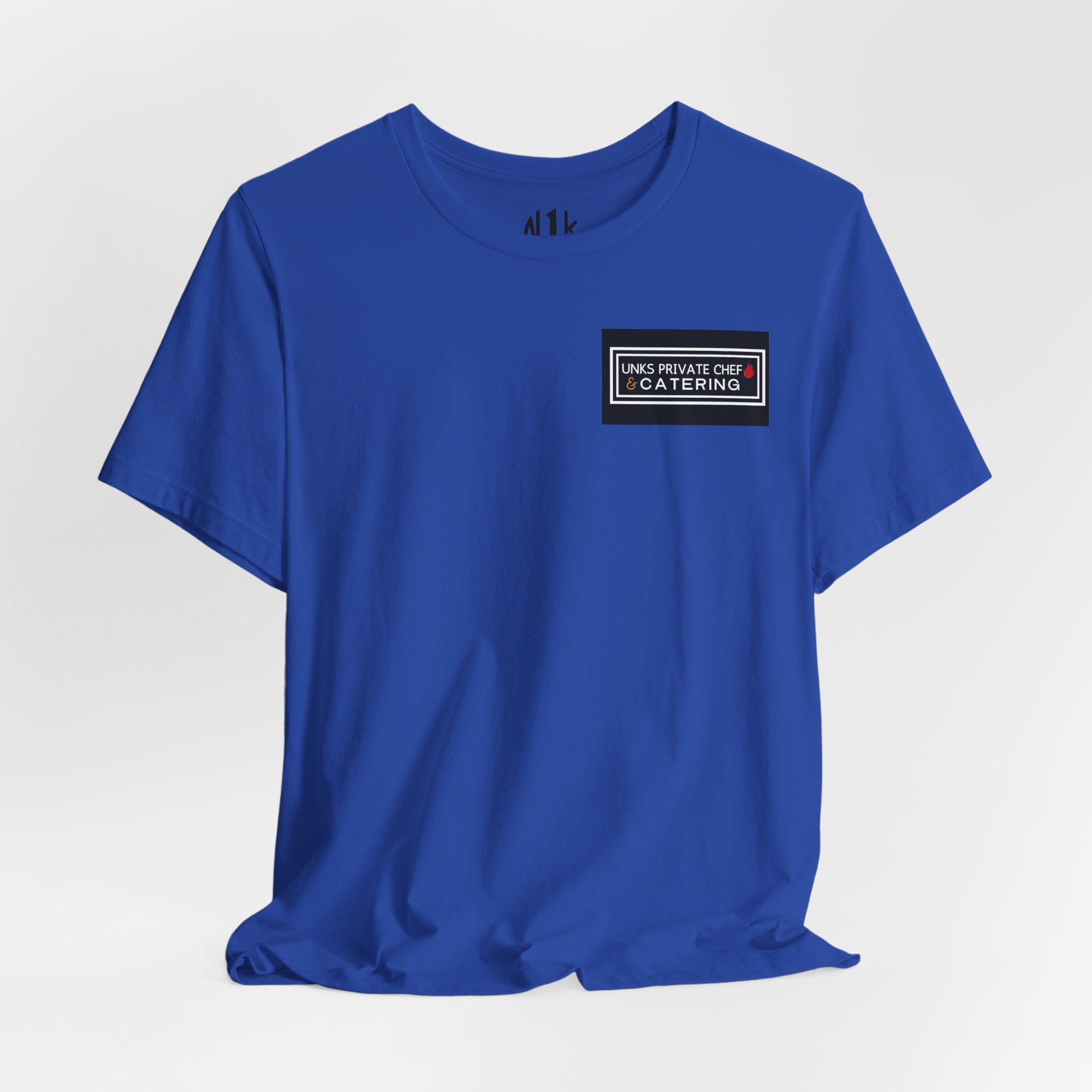 Unks Catering Custom Casual Unisex Tee for Every Occasion, Short Sleeve Shirt, Great for Gifts, Summer Wear, Everyday Comfort