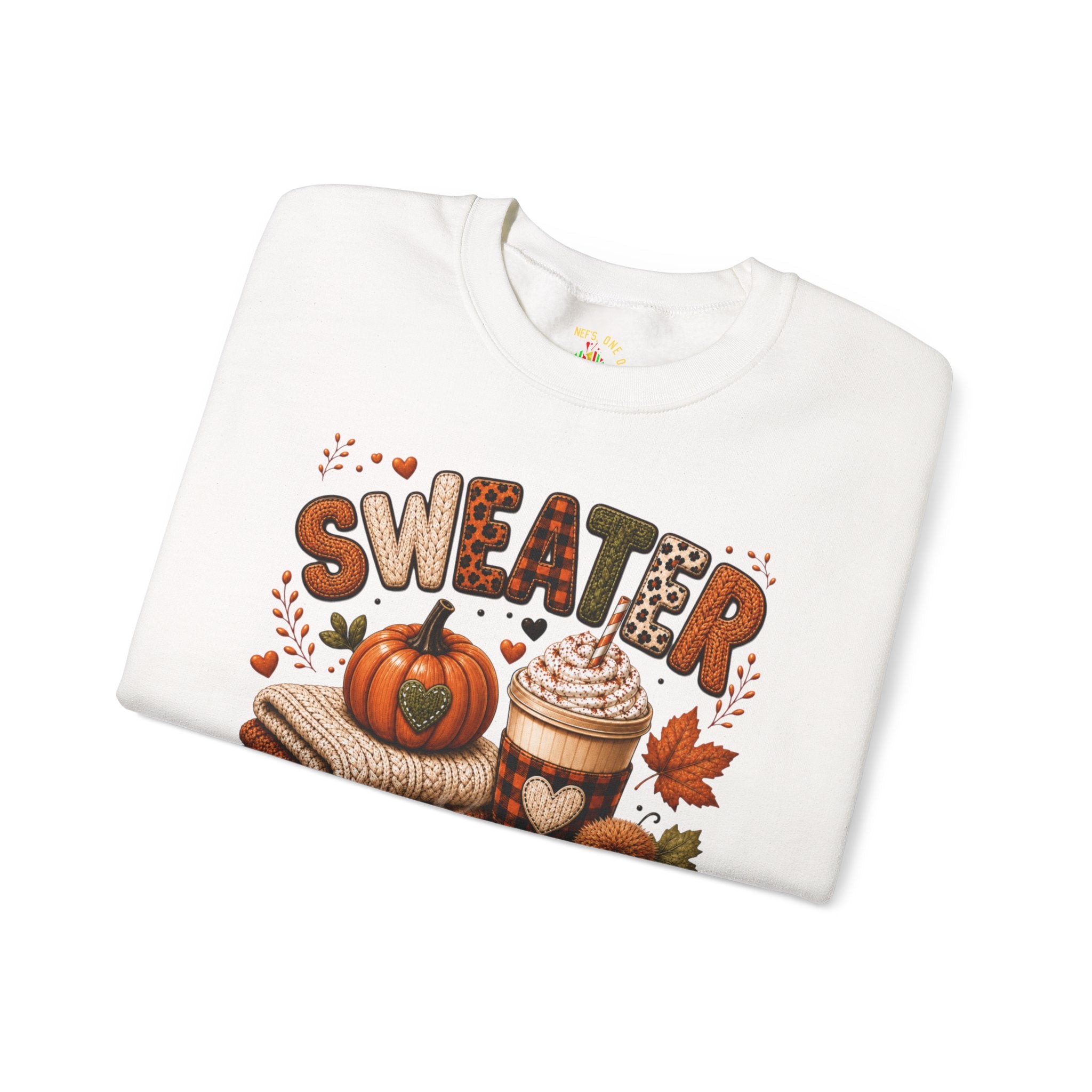 Sweater Weather Autumn Crewneck Sweatshirt