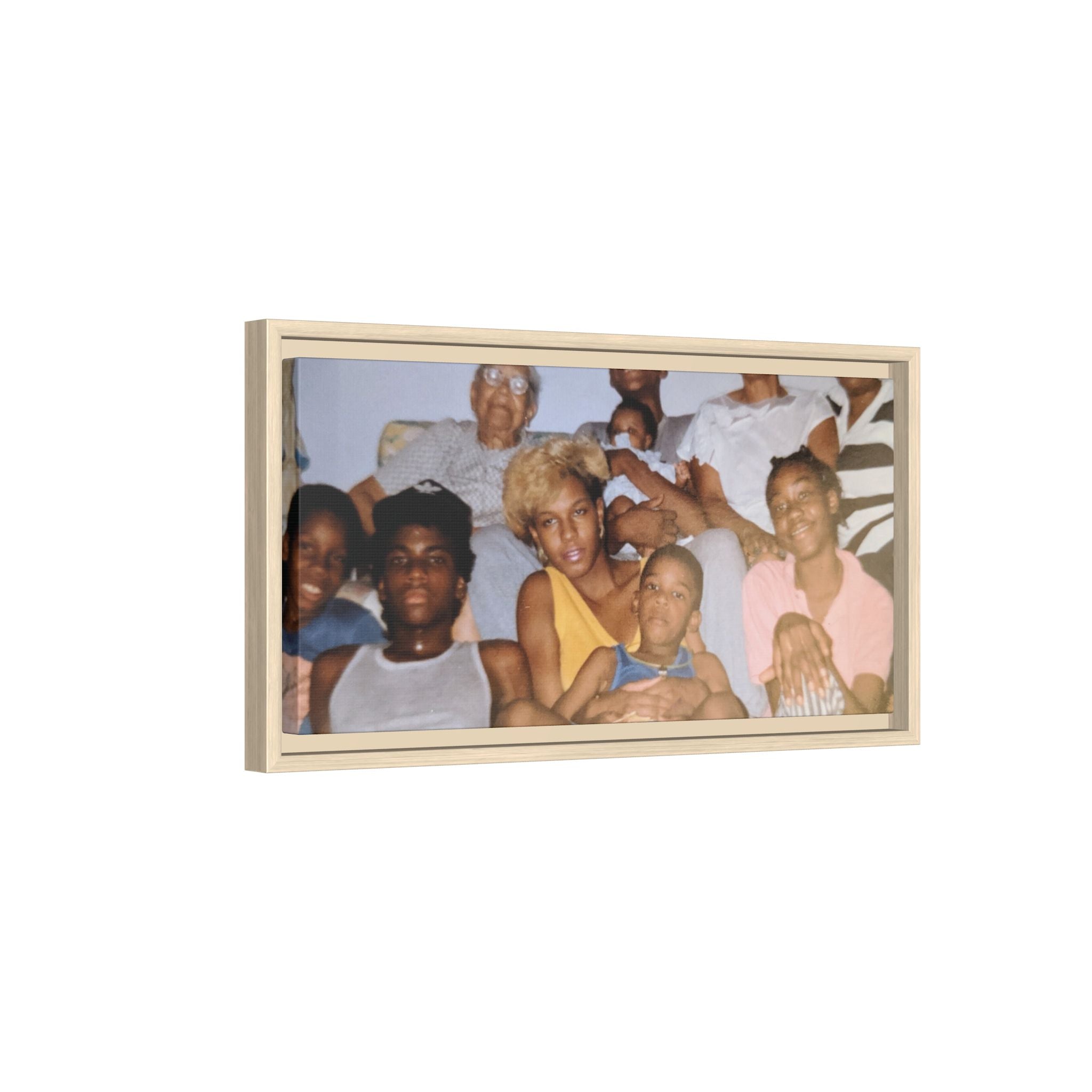 Ccustomizable Framed Canvas — Horizontal Matte Wall Art