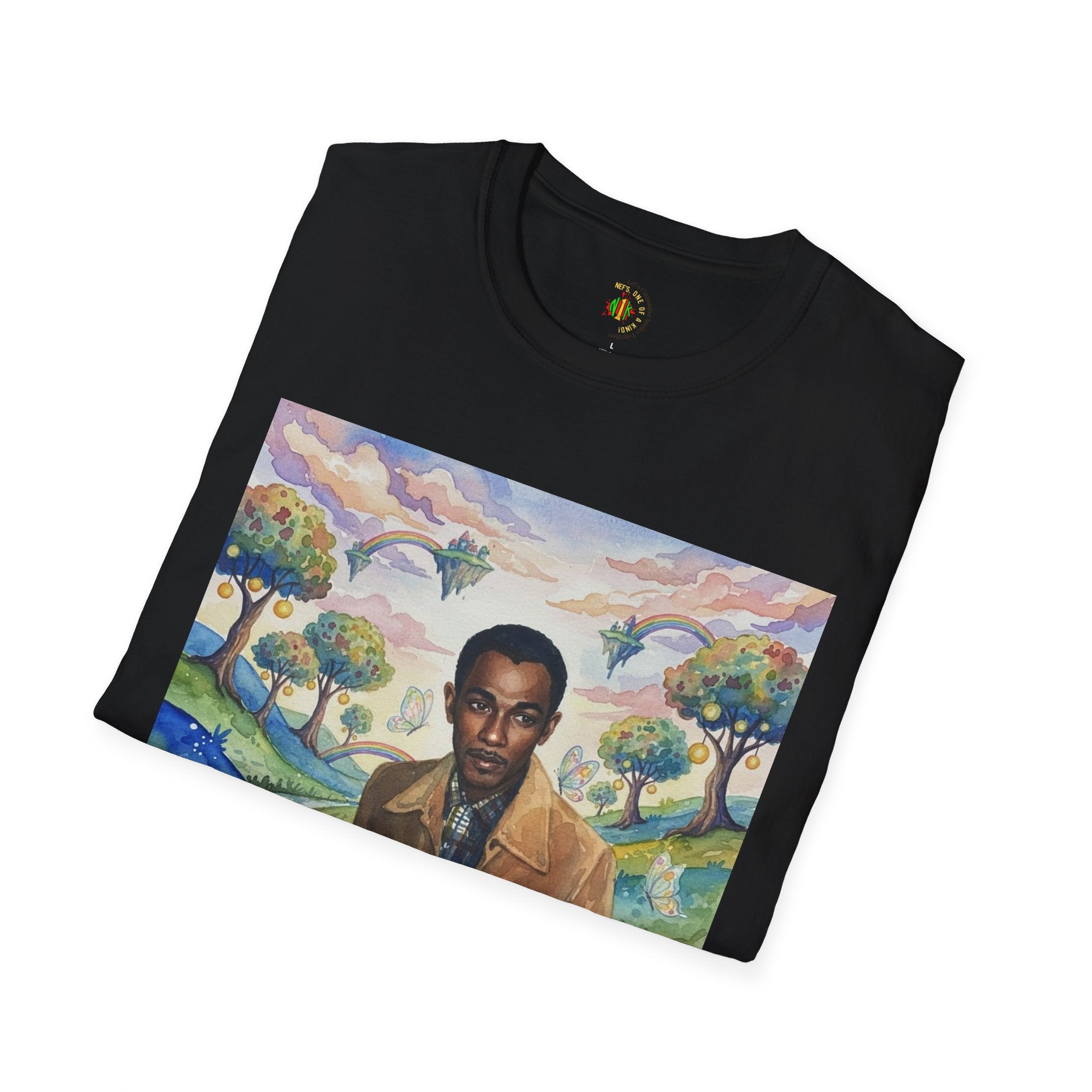 Todd Another Customized Smile Portrait Tee Graphic T-Shirt