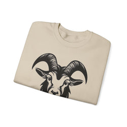 Goat Unisex Casual Crewneck Sweatshirt