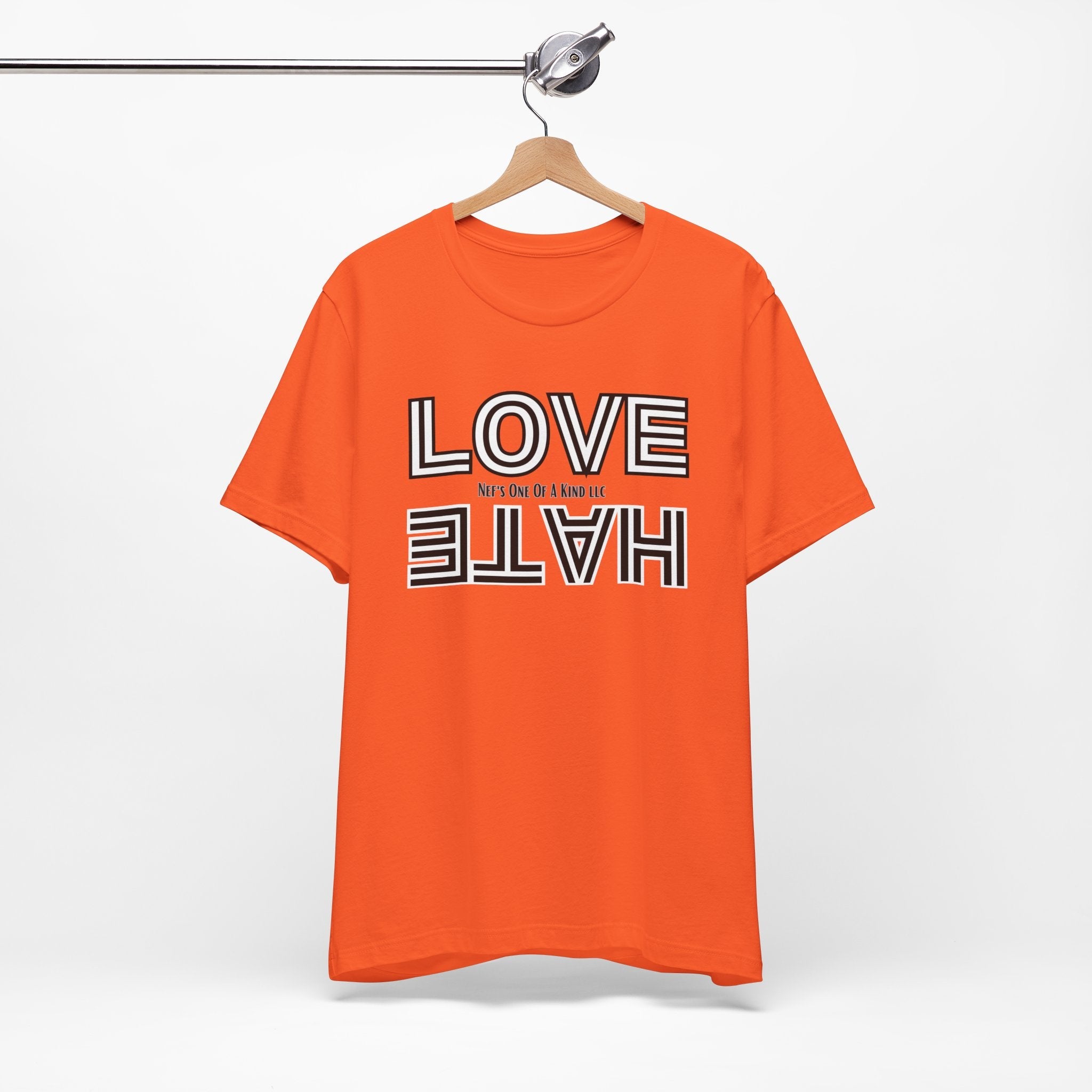 Love / Hate Short Unisex Sleeve Tea