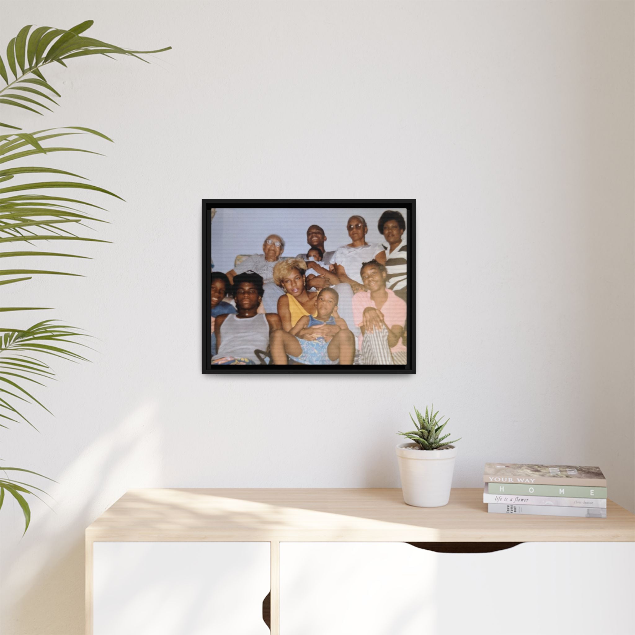 Ccustomizable Framed Canvas — Horizontal Matte Wall Art
