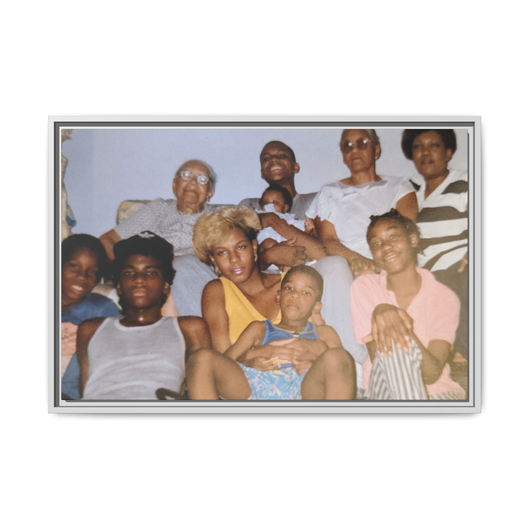 Ccustomizable Framed Canvas — Horizontal Matte Wall Art