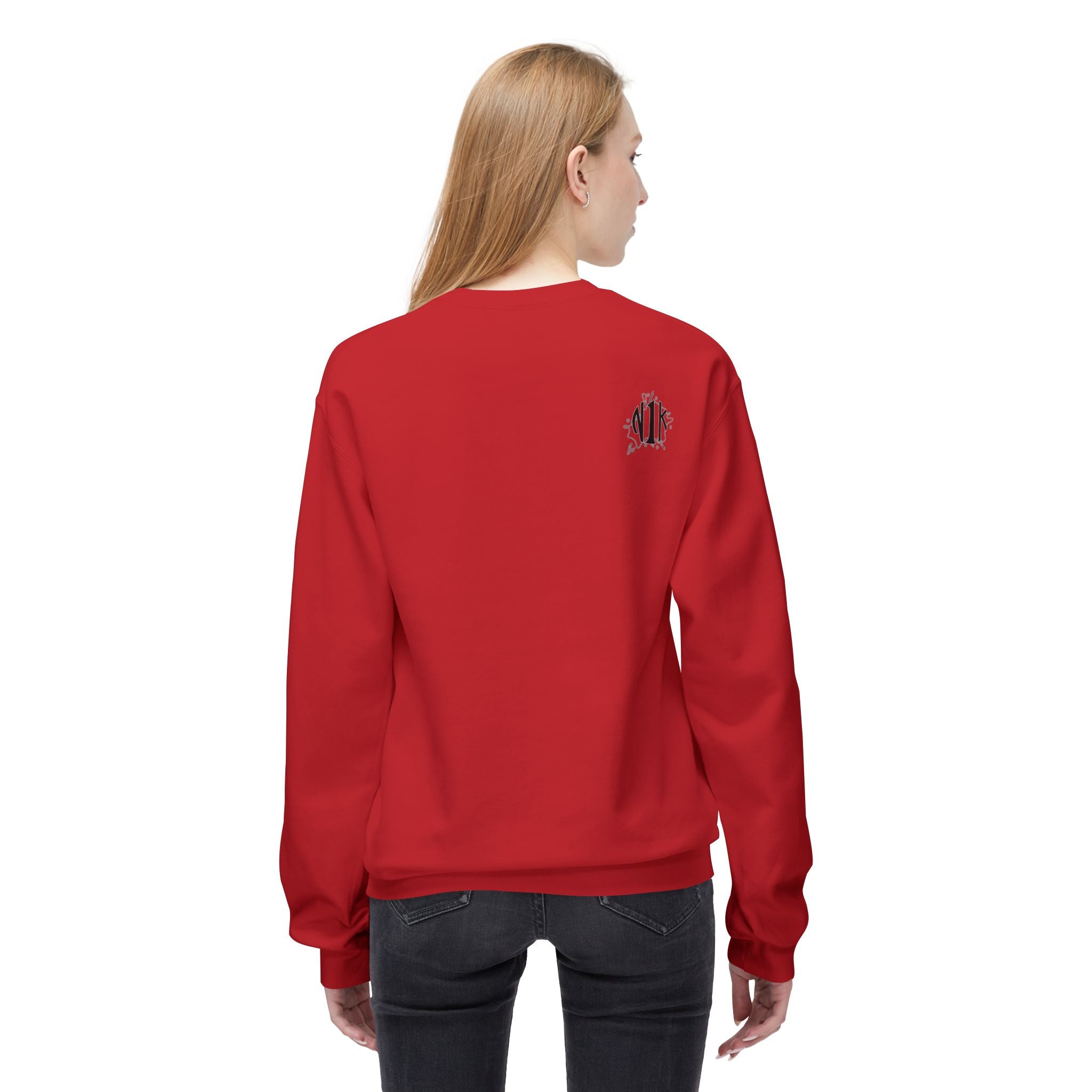 Aries on Fire Unisex Crewneck Sweatshirt