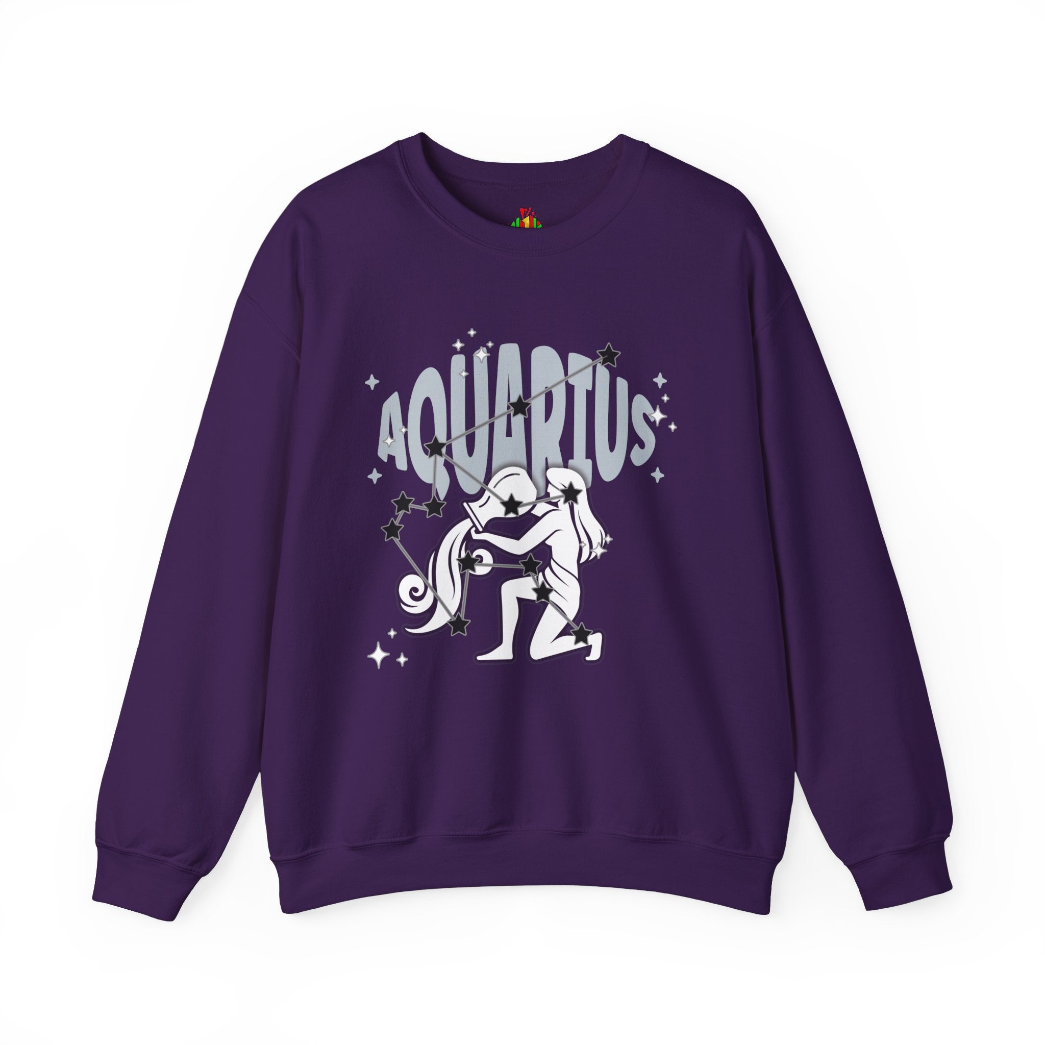 Aquarius Zodiac Casual classic unisex heavy blend crewneck sweatshirt