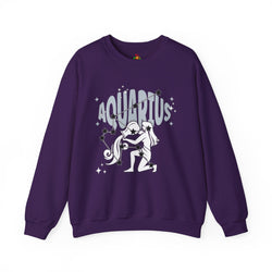 Aquarius Zodiac Casual classic unisex heavy blend crewneck sweatshirt