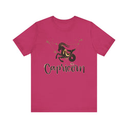Capricorn Unisex Casual classic unisex jersey short sleeve tee