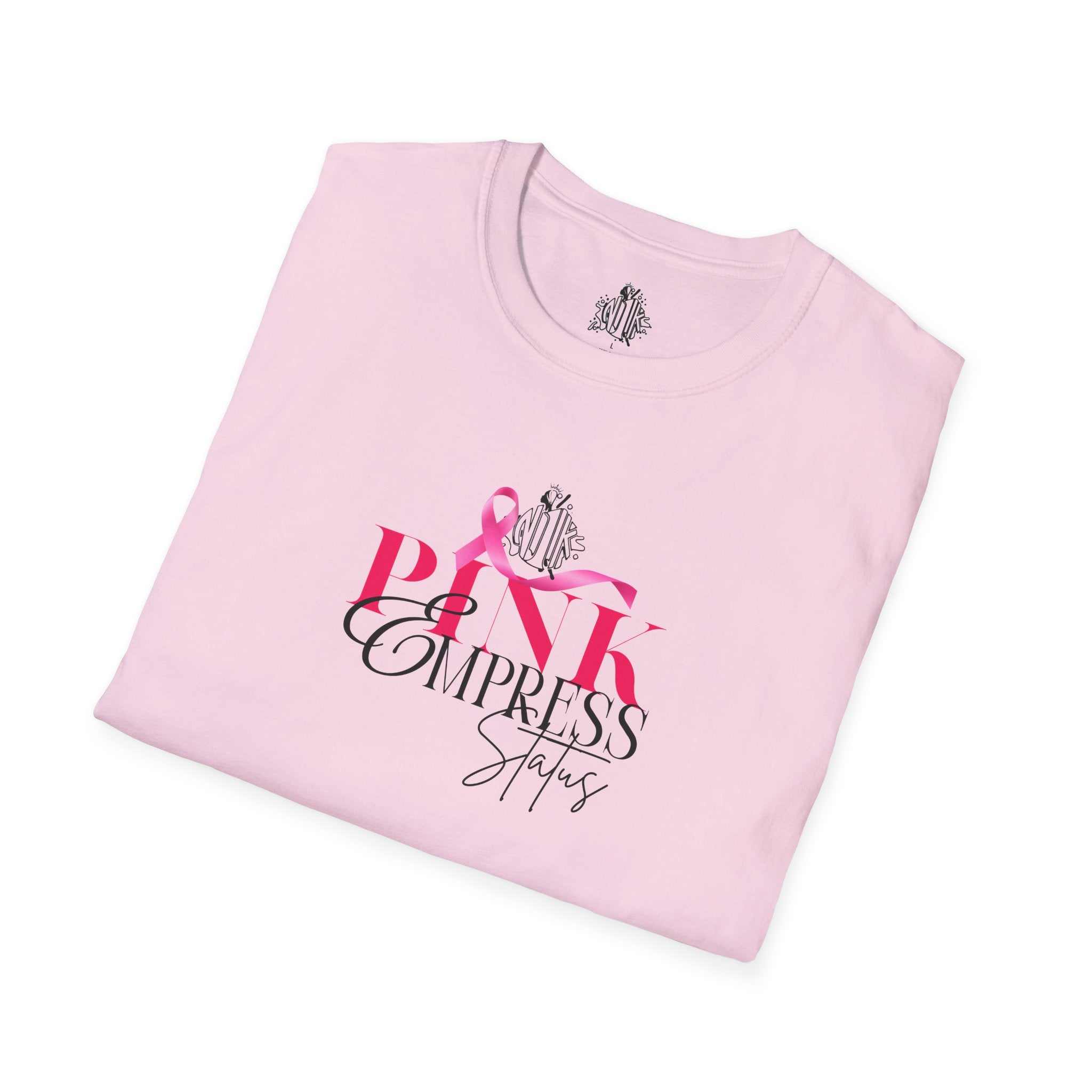 Pink Empress Ladies T-Shirt – 'Pink Empress' Script Graphic
