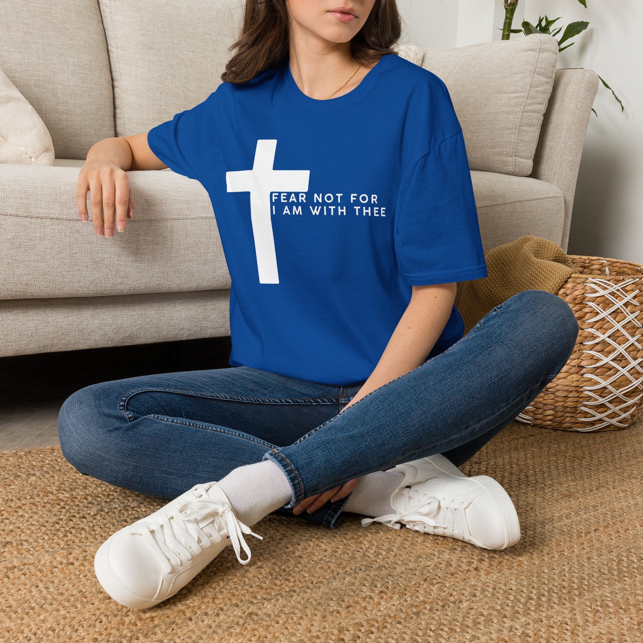 Andy - Another Customized Smile, " Fear Not For I Am With Thee" Unisex Softstyle T-Shirt