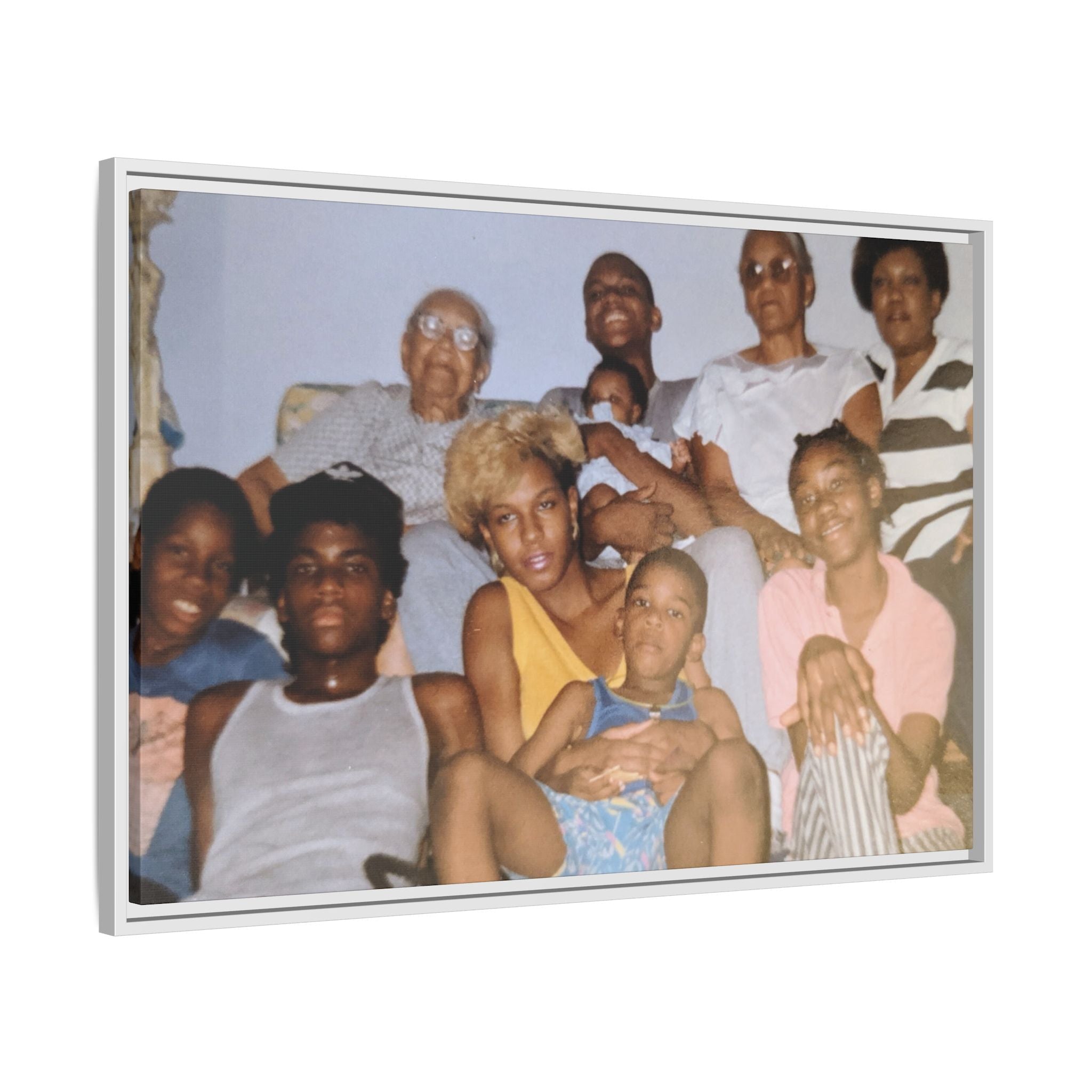 Ccustomizable Framed Canvas — Horizontal Matte Wall Art