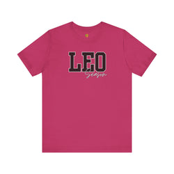 Leo Season Unisex Jersey Tee, Horoscope Shirt, Astrology Gift, Birthday Wear, Zodiac Fashion, Personalized Astrology Apparel