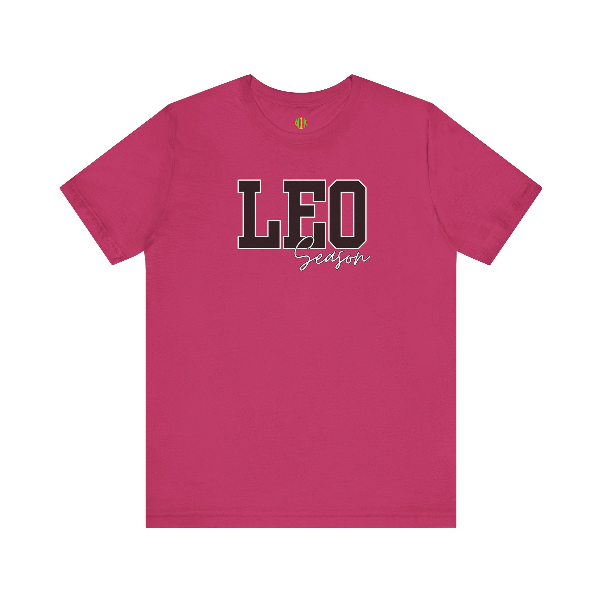 Leo Season Unisex Jersey Tee, Horoscope Shirt, Astrology Gift, Birthday Wear, Zodiac Fashion, Personalized Astrology Apparel