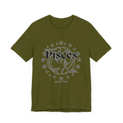 The Pisces Zodiac Unisex Casual Classic Jersey Short Sleeve Tee