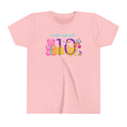 Girl's I'm out single digits 10 Tee