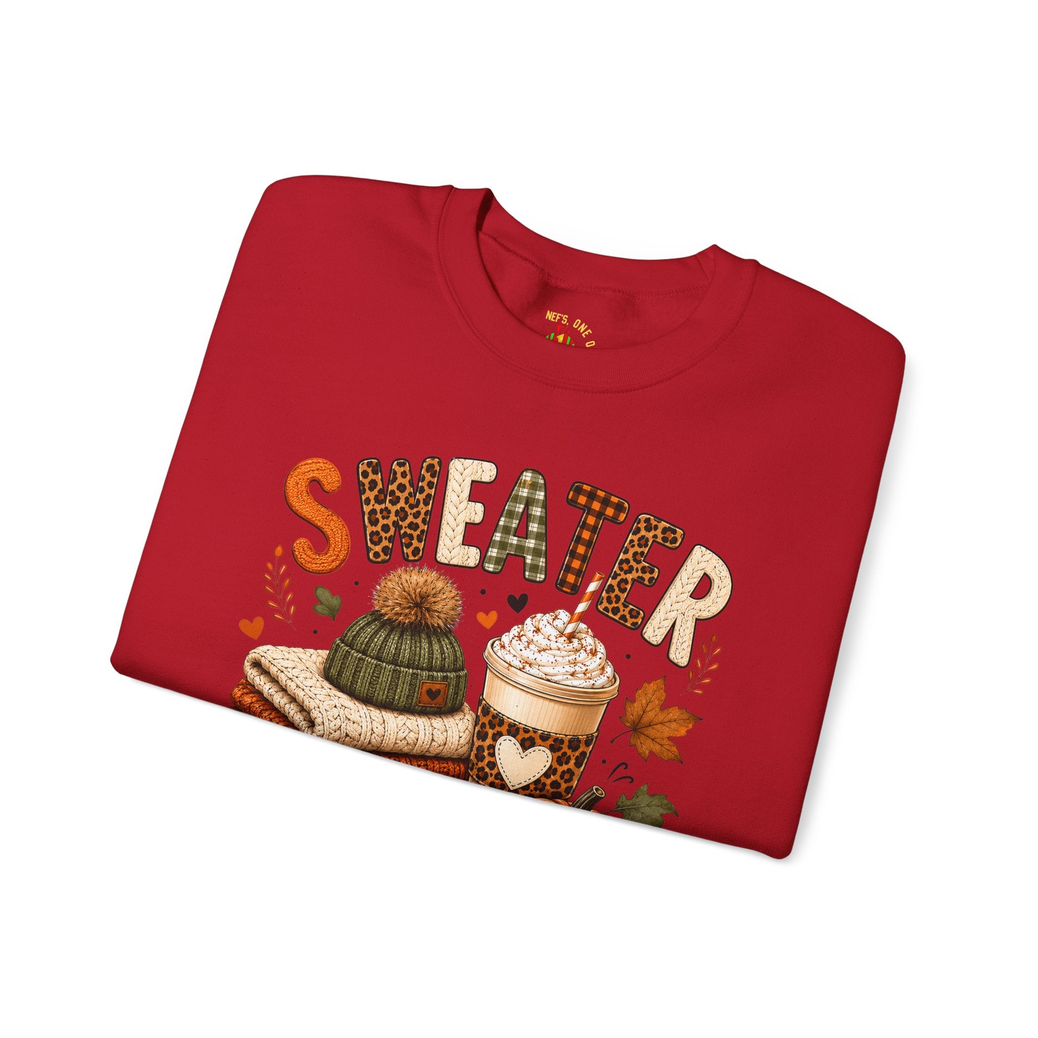 Sweater Weather Autumn Crewneck Sweatshirt