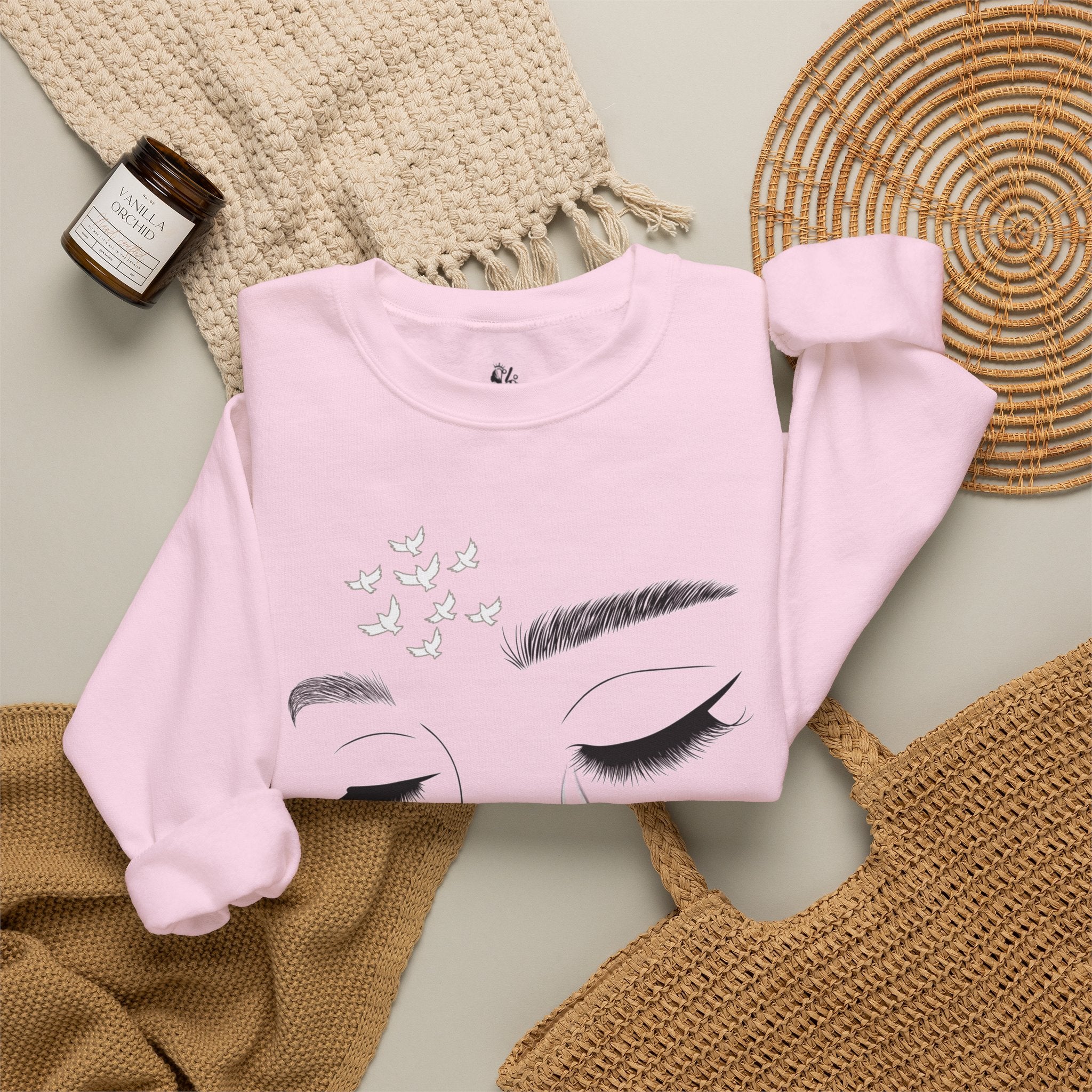 Tearful Eyes Crewneck Sweatshirt — Remember To Remember To Never Forget'
