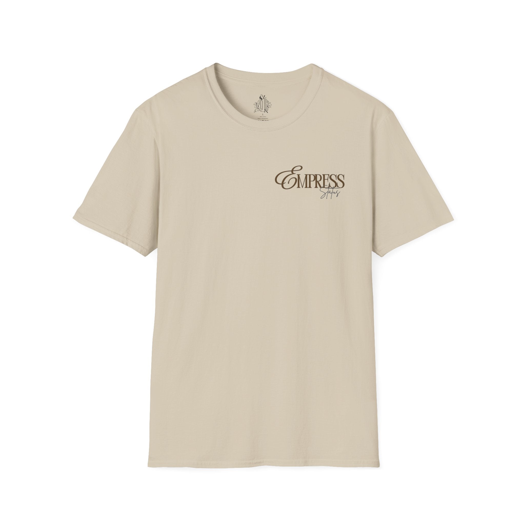 Small Logo Brown Empress Status T-shirt