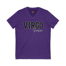 Virgo Zodiac V-Neck Tee, Astrology Shirt, Horoscope Top, Birthday Gift, Unisex Tee, Casual Wear