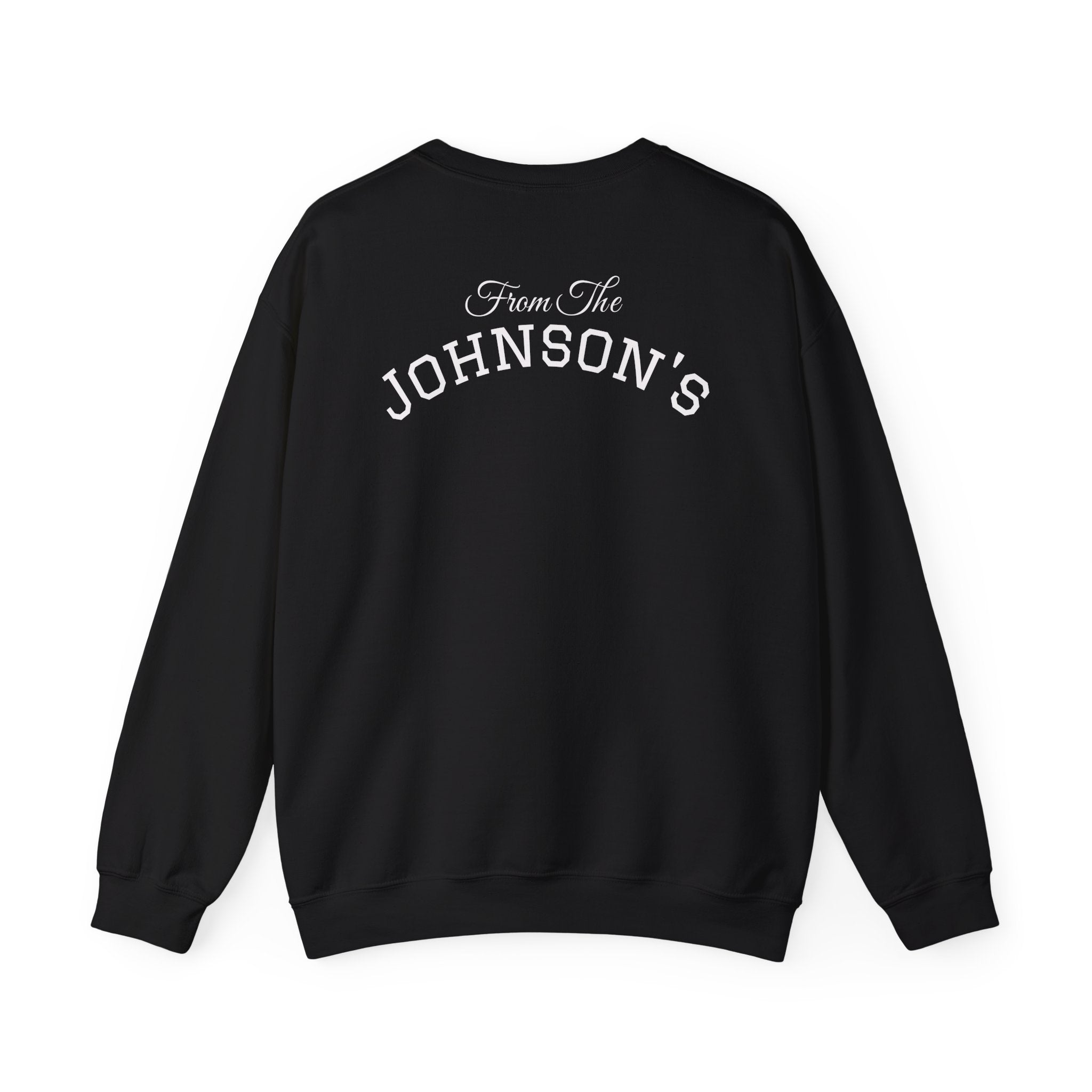 Merry Christmas Personalized Family Name Sweatshirt