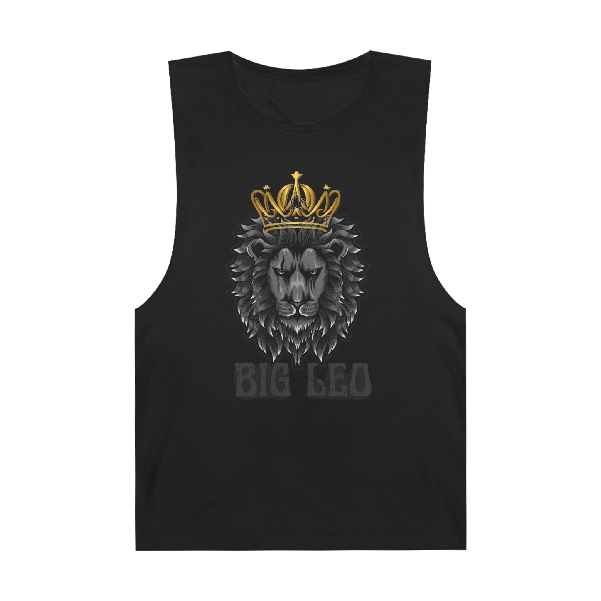 Big Leo Unisex Barnard Tank - Stylish Leo Graphic Tee, Zodiac Sign AppTank TopBig Leo Unisex Barnard Tank