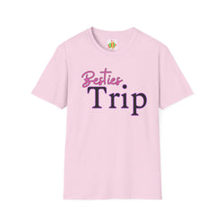 Besties Trip Unisex T-Shirt - Perfect for Friendship Celebrations, Travel, Summer Vacations, Girls’ Getaways, Matching Outfits