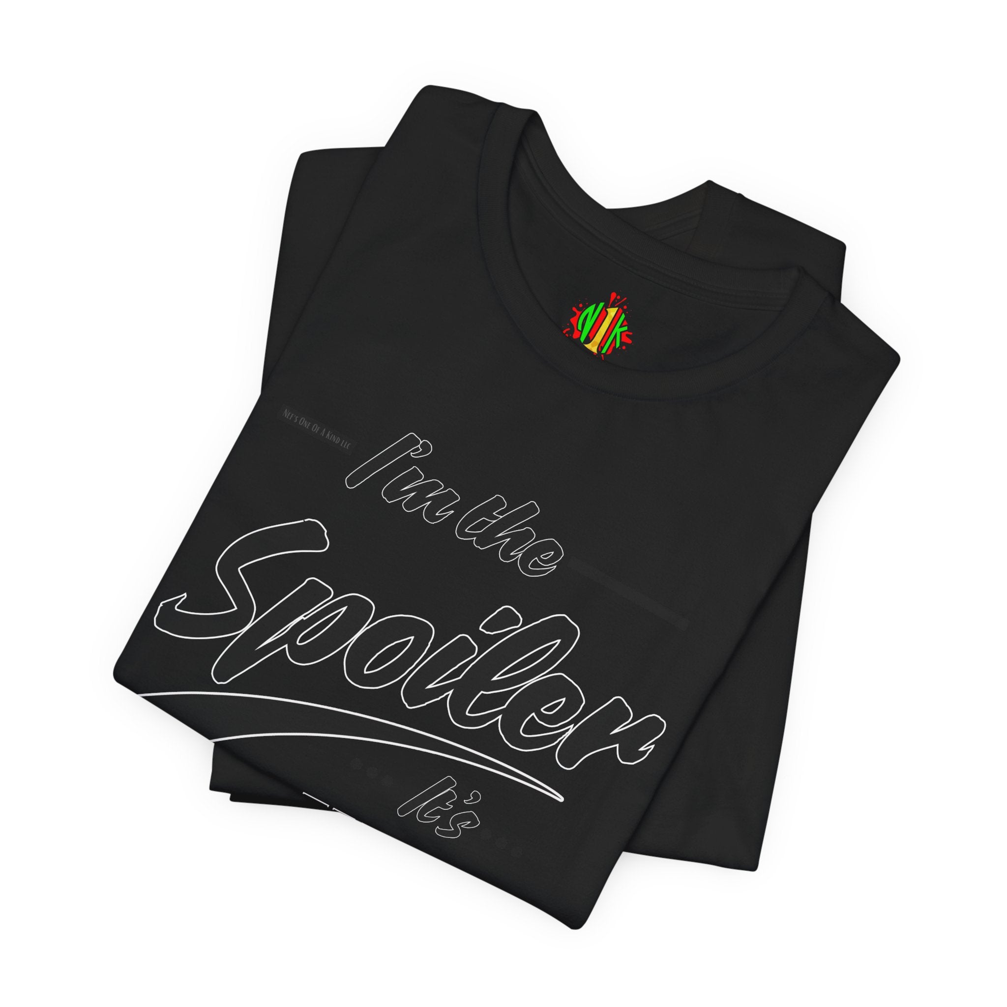 He's the Spoiler Unisex Jersey Tee - Express love for his Queen and Princess