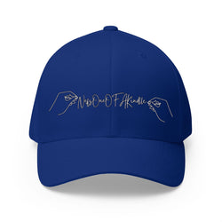 Nefs One Of A Kind Hand-Embroidered Closed-Back Cap, Casual Gift for Him or Her, Trendy Accessories for Everyday Wear