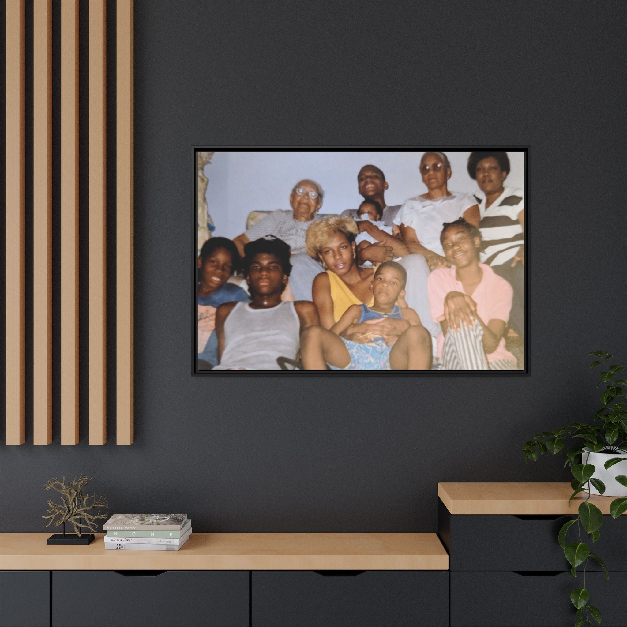 Ccustomizable Framed Canvas — Horizontal Matte Wall Art