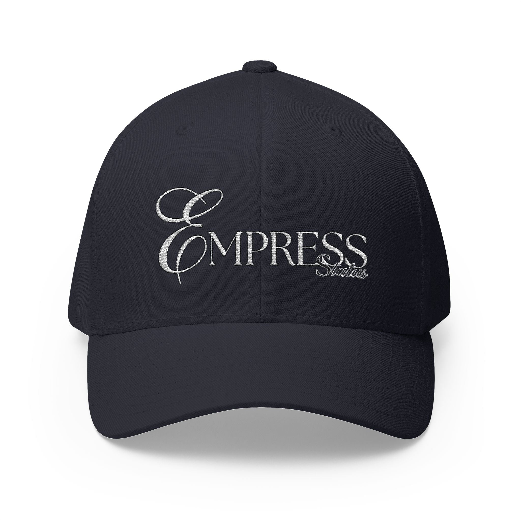 Empress Status -Embroidered Closed-Back Cap, Casual Gift for Him or Her, Trendy Accessories for Everyday Wear