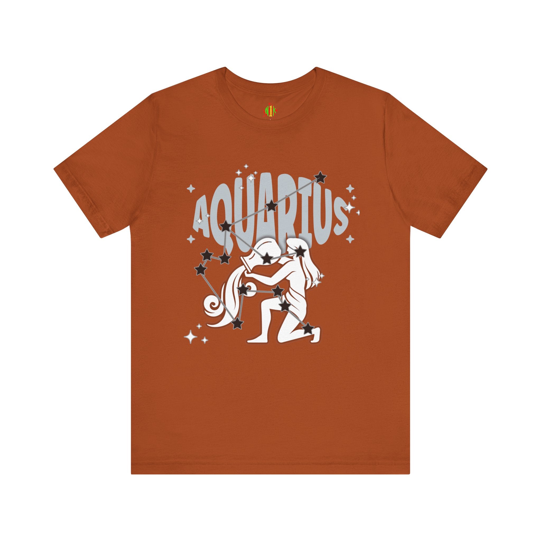 Aquarius Zodiac Casual classic unisex jersey short sleeve teeT-ShirtAquarius Zodiac Casual classic unisex jersey short sleeve tee