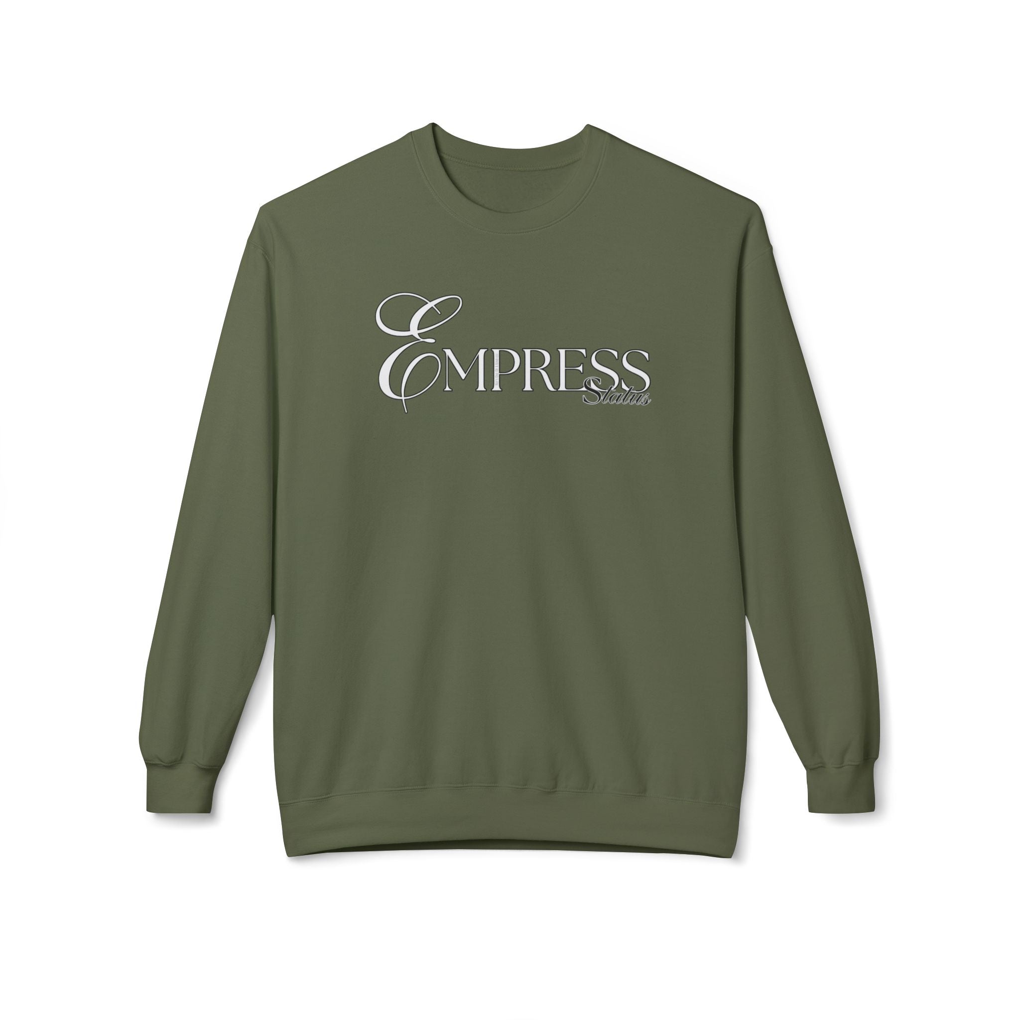 Empress Crewneck Sweatshirt - Cozy Casual Wear, Unisex Fashion, Gift for Her, Birthday Present, Relaxed Style, Winter Essential