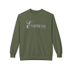 Empress Crewneck Sweatshirt - Cozy Casual Wear, Unisex Fashion, Gift for Her, Birthday Present, Relaxed Style, Winter Essential