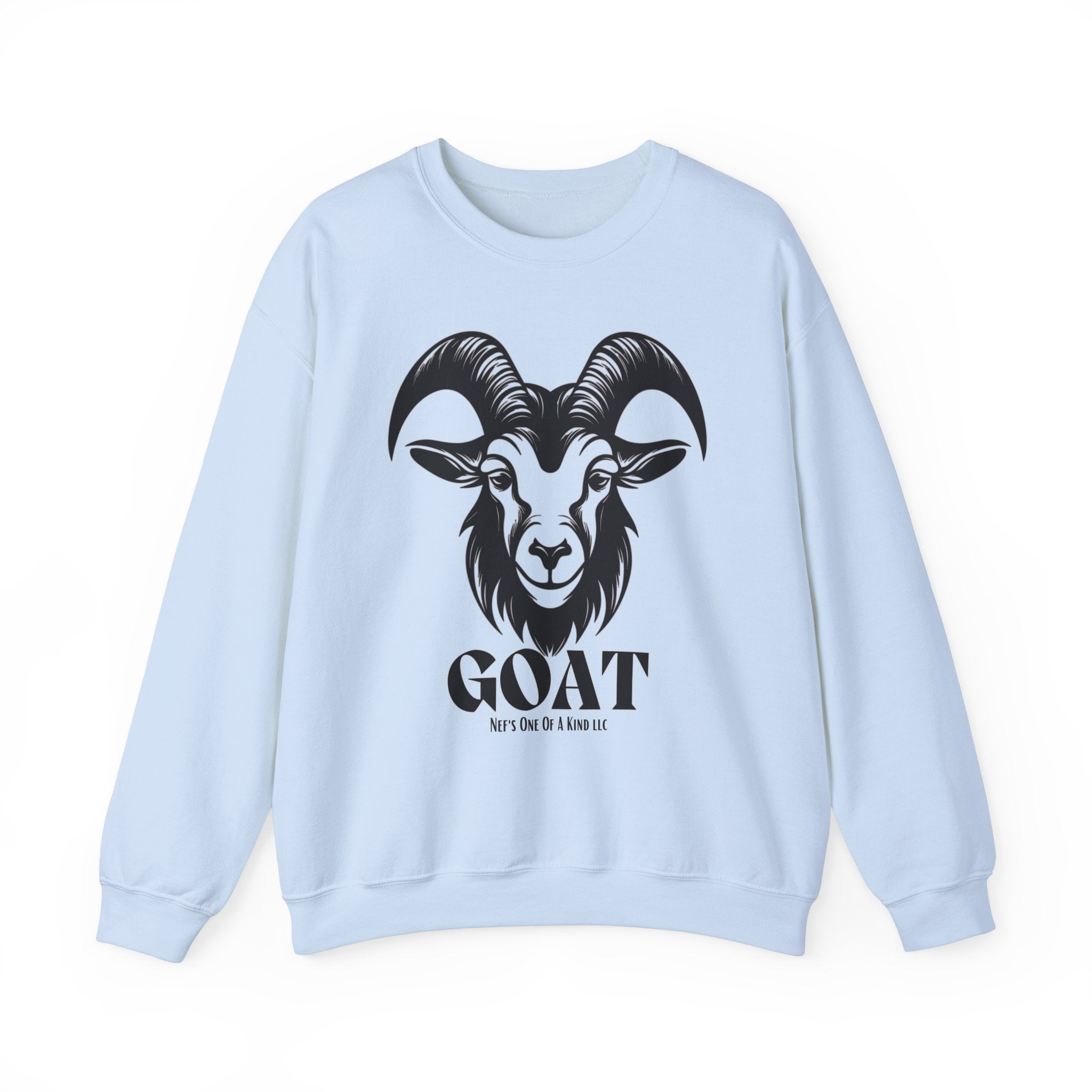 Goat Unisex Casual Crewneck Sweatshirt
