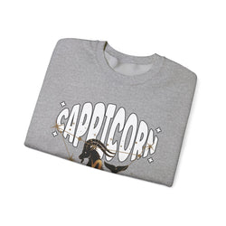 Capricorn Zodiac Casual Unisex Crewneck Sweatshirt
