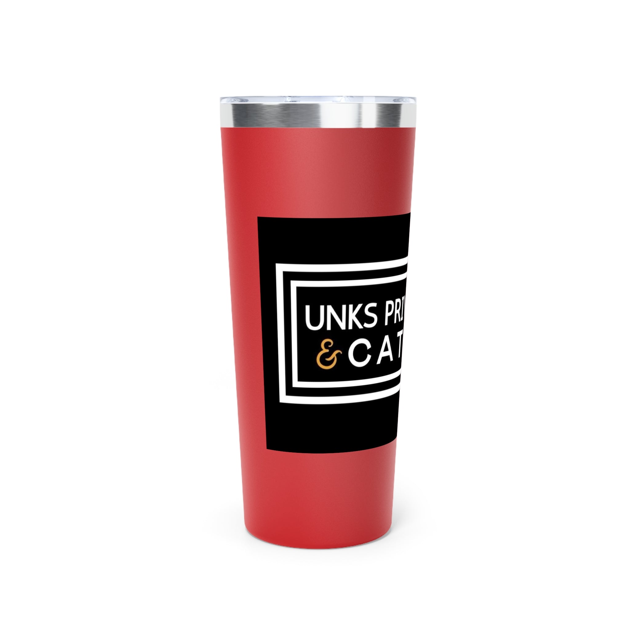 Unks Catering Custom Copper Insulated Tumbler | Hot Beverage Travel Mug | Gift for Coffee Lovers, Unique Kitchen Decor, Personalized Drinkware